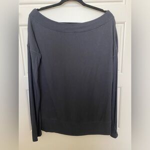 M black off the shoulder long sleeve by Athleta